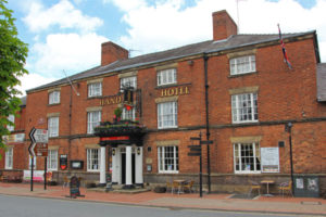 The Hand hotel in chirk